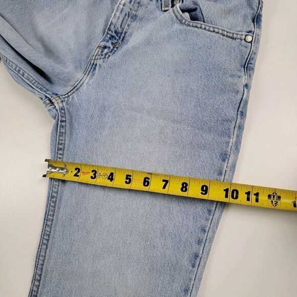 Vintage 90s Levi’s Silver‎ Tab Bellbottom Flare Light Wash Jeans Sz 5 (27x30.5) - Picture 12 of 15